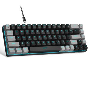 MageGee Portable 60% Mechanical Gaming Keyboard